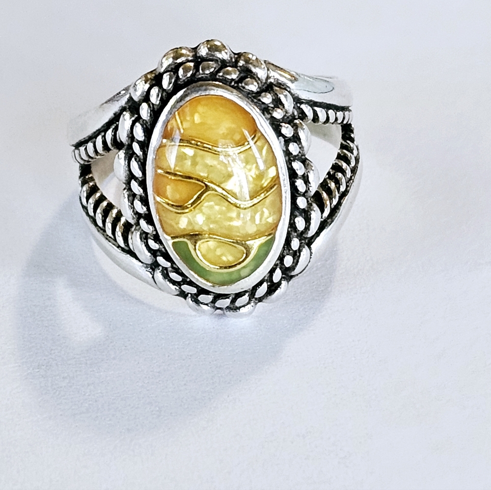 Genuine Carolyn Pollack Relios Ring in Sterling Silver Size 6! Final Price 🧡